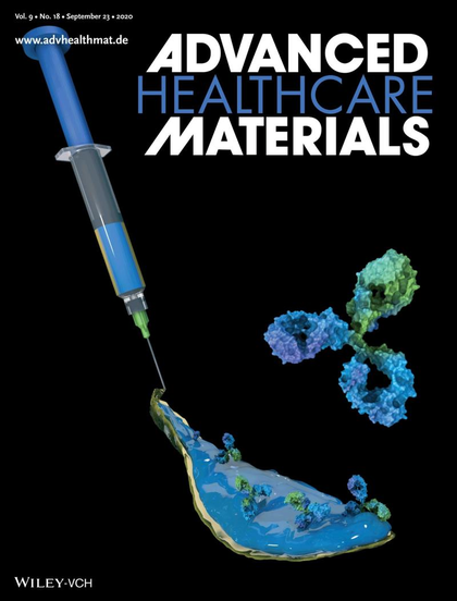 Advanced Healthcare Materials, Vol. 9 No. 18, September 2020 — cover